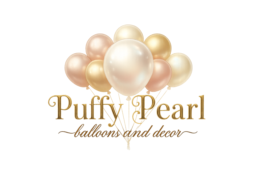 Puffy Pearl Balloons and Decor logo